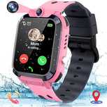 SMARTWATCH ZEGAREK dla dzieci dla dziewczynki różowy LOKALIZATOR