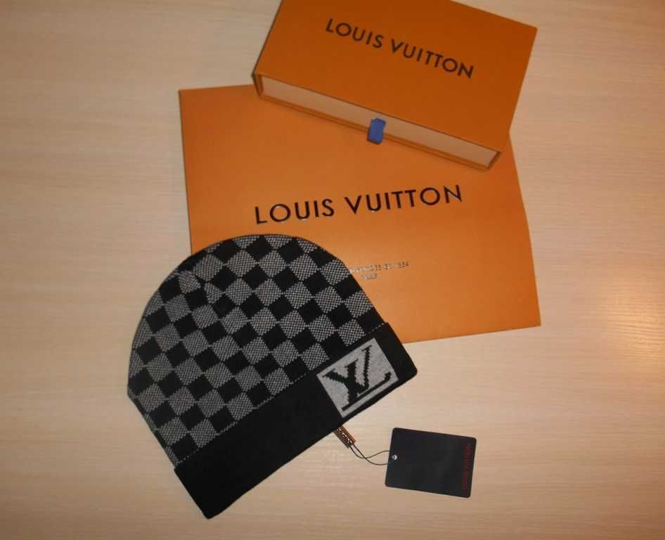 Louis Vuitton Męska bardzo ciepła zimowa czapka, Francja 34-22