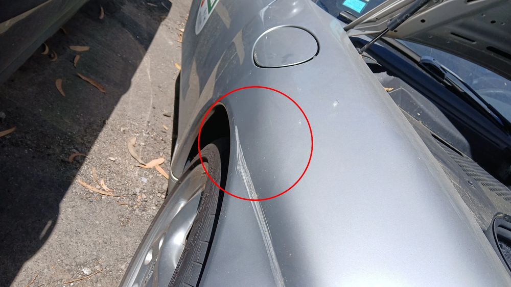 Guarda-lamas direito PORSCHE 911 Cabriolet (996)