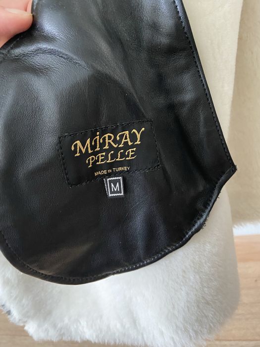 Куртка авиатор дубленка натуральная кожа Турция М