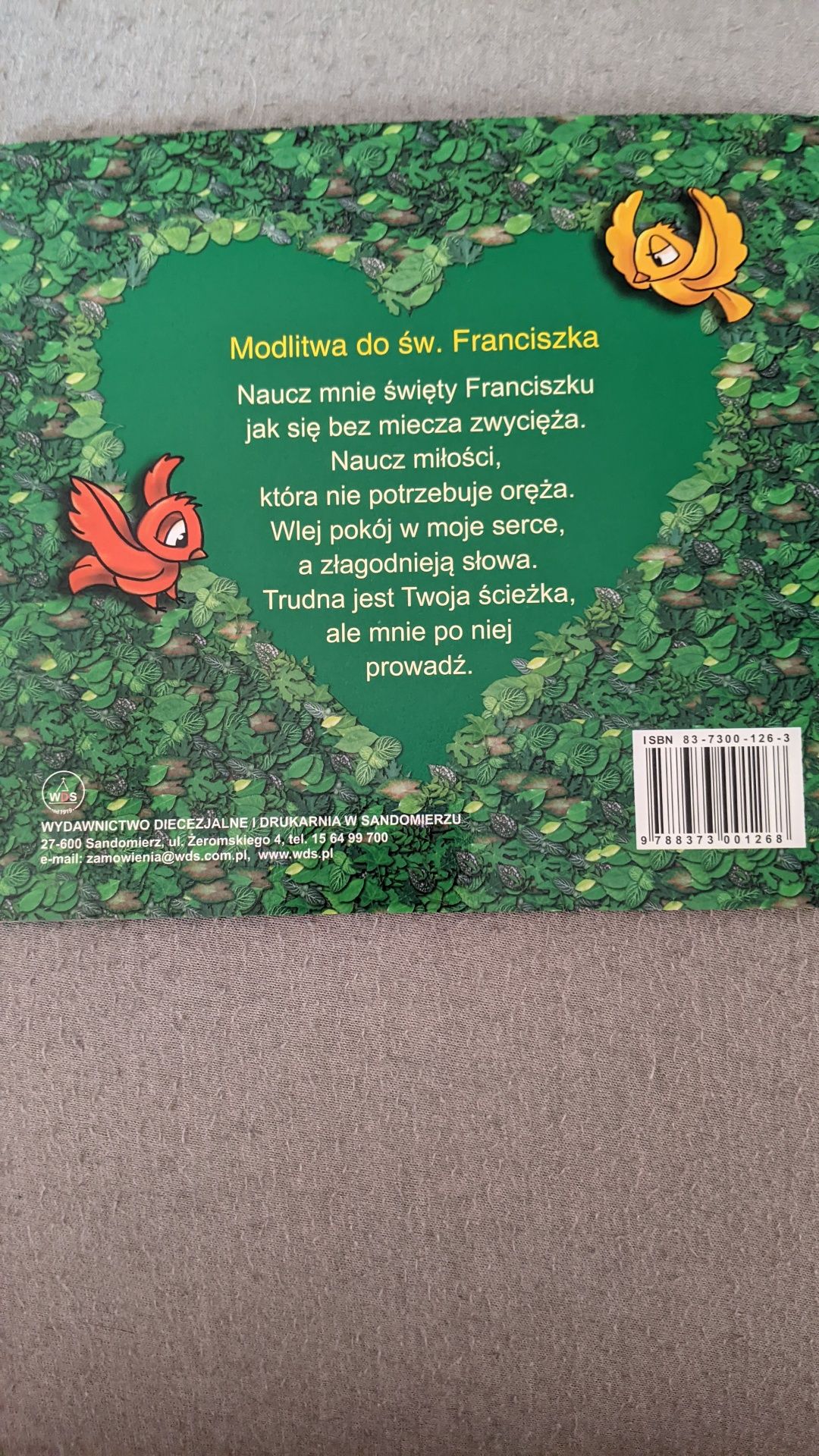 Ksiażeczka Święty Franciszek i wilk z Gubbio