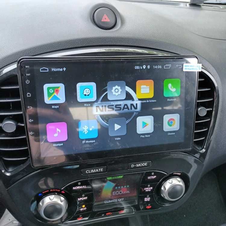 (NOVO) Rádio 2DIN 9" • NISSAN Juke (2010 até 2019) • Android [4+32GB]