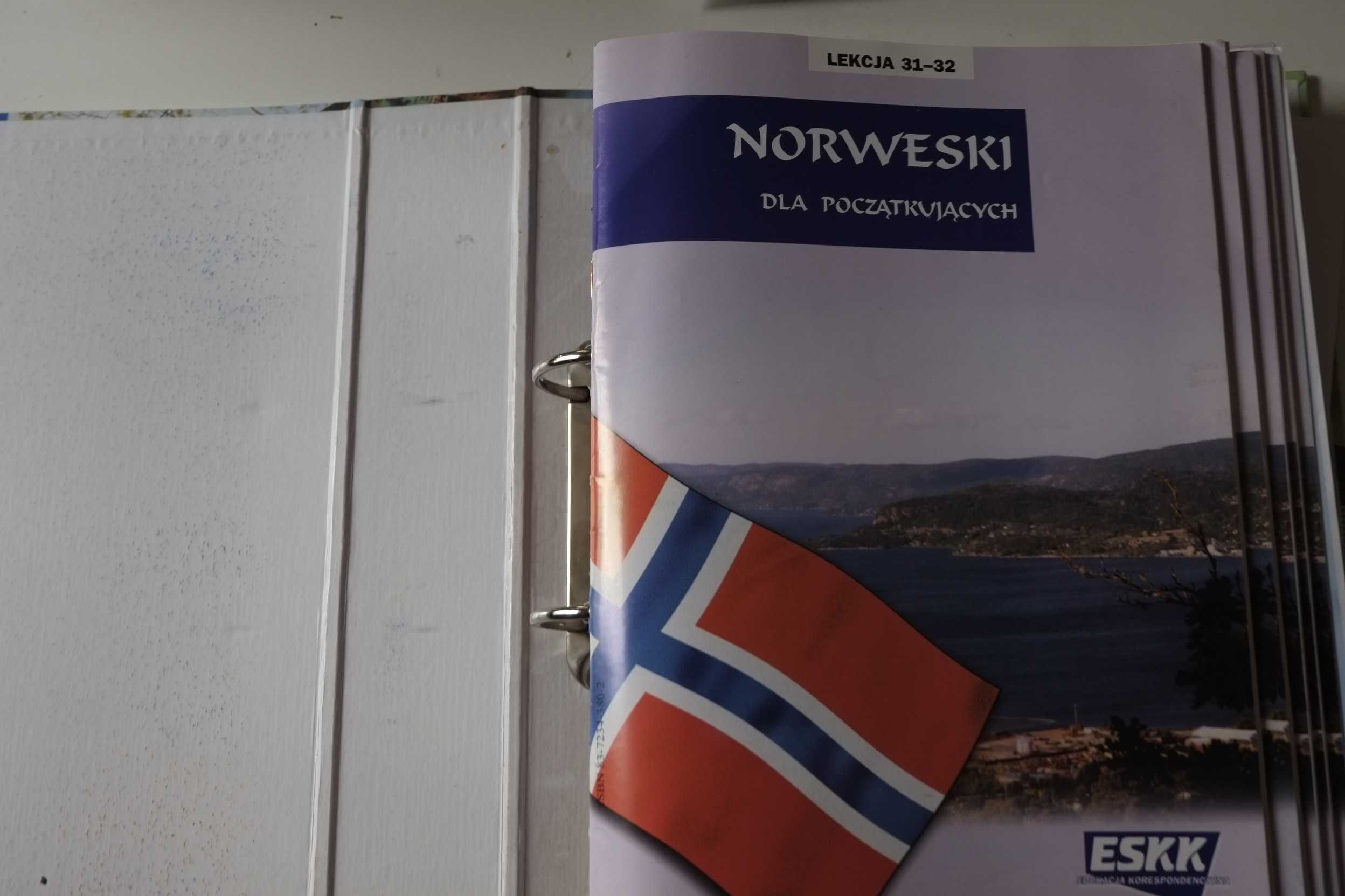 Kurs języka Norweskiego - Komplet. Norweski, dla początkujących.  ESKK