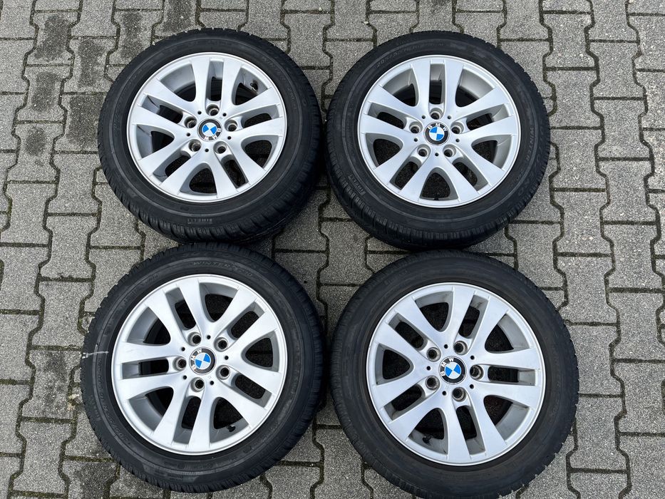 Felgi BMW z oponami zimowymi Pirelli - 4 sztuki - OKAZJA!