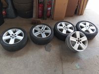 Opony letnie Continental 205/45 R16 H plus 5 felg