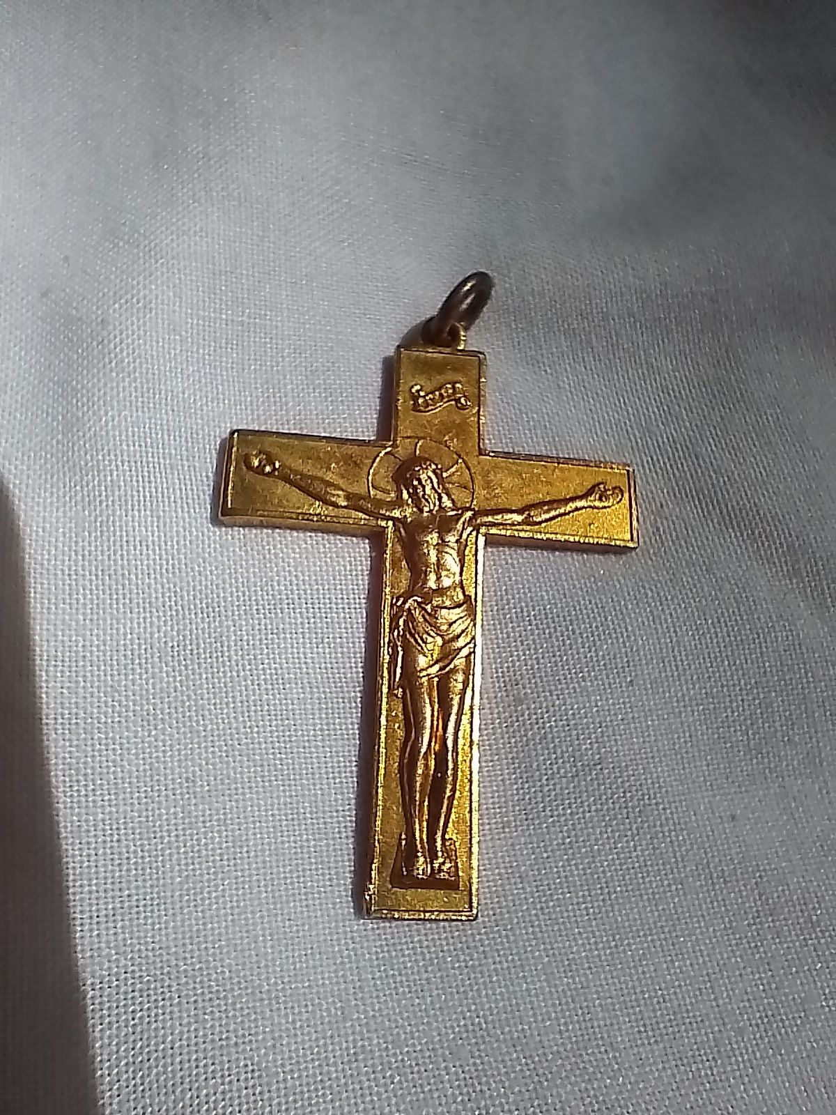 Крестик бронза католической