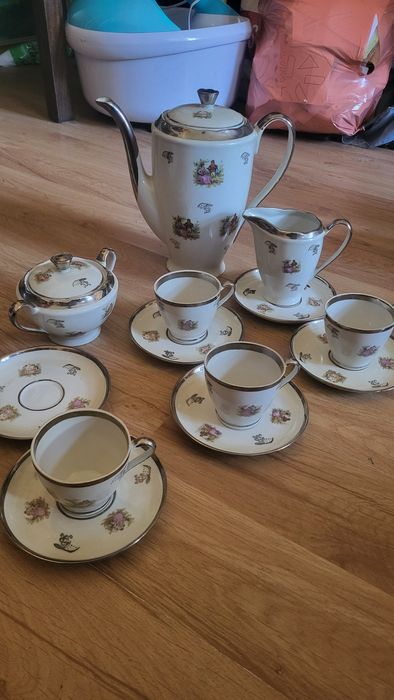 Ćmielów porcelana zestaw