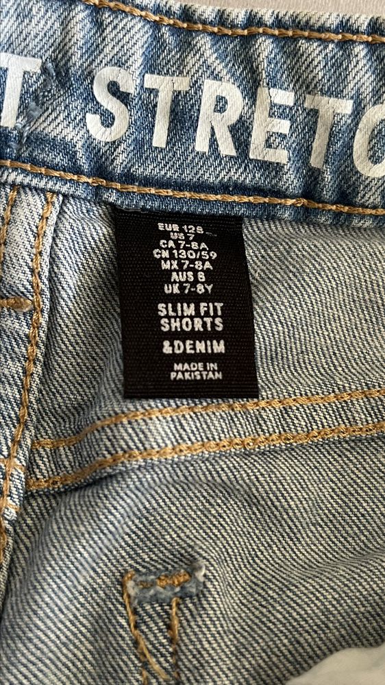 Джинсові Шорти H&M доя хлопчика