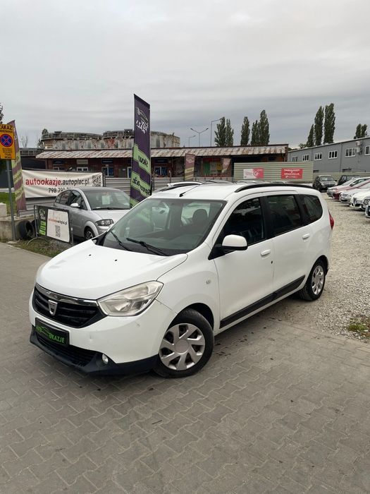 Dacia Lodgy 1.6b/ 82KM//LPG//  7 osobowy// klima// ważne OC// 2013r