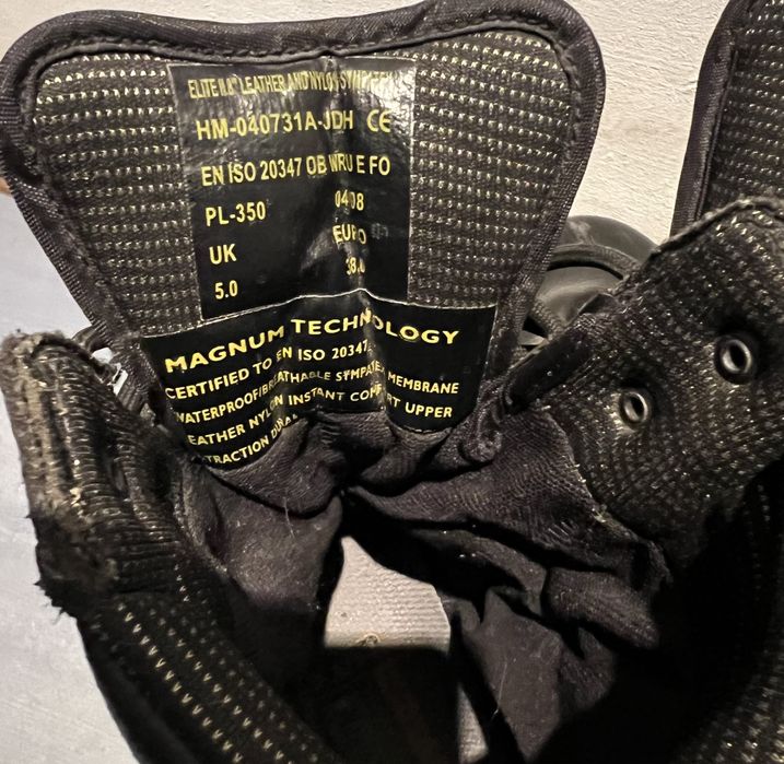 Buty wojskowe Magnum 38