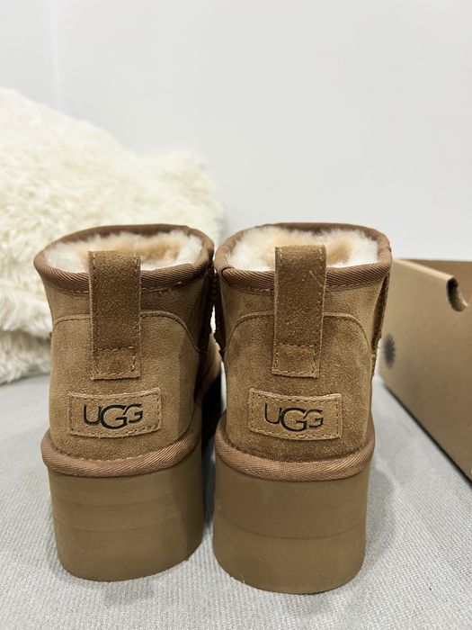 UGG śniegowce ankle boot platform