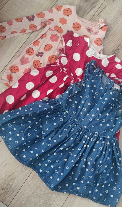 Paka ubrań dla dziewczynki 86