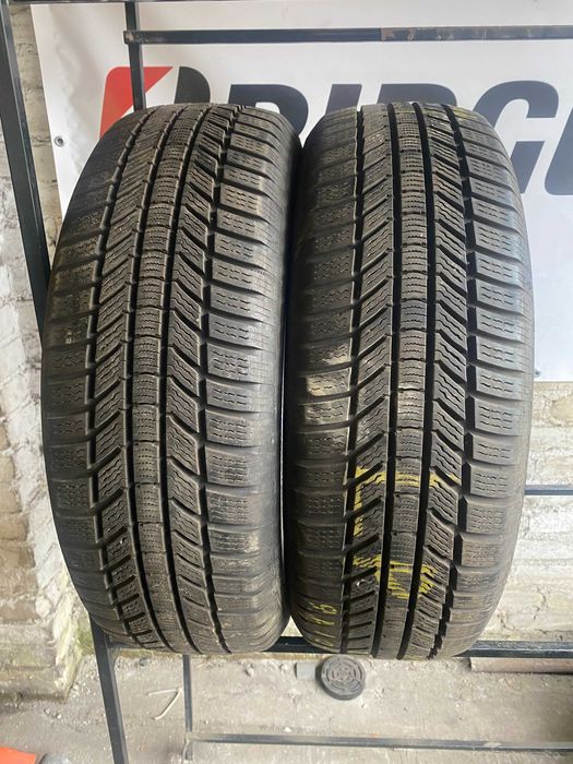 205/60R16 Continental Dwie używane opony zimowe