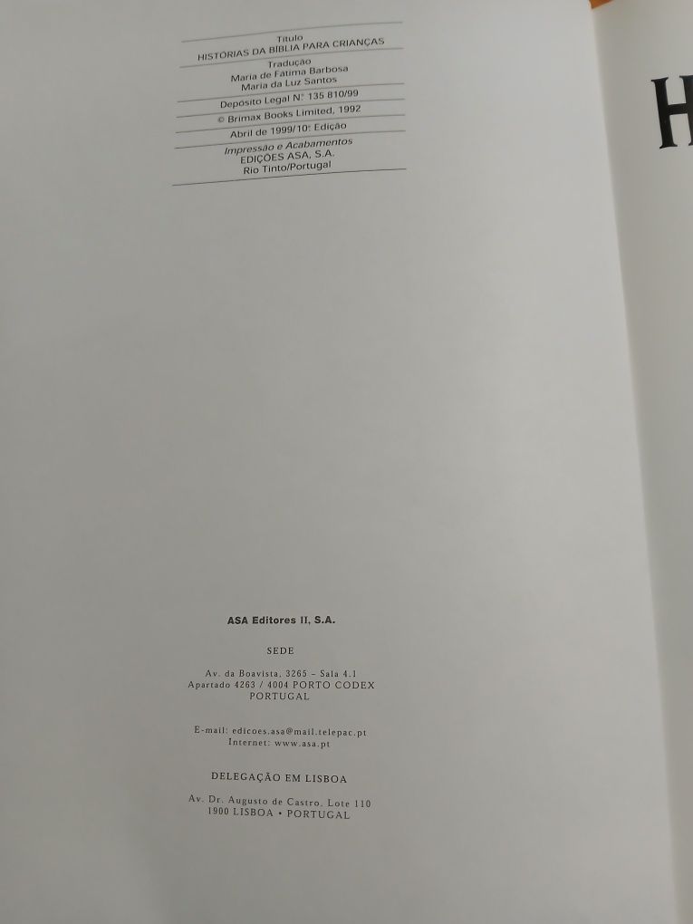 História da Bíblia para Crianças