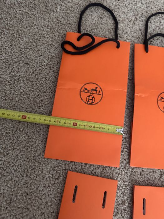 Dwa komplety do pakowania prezentu hermes