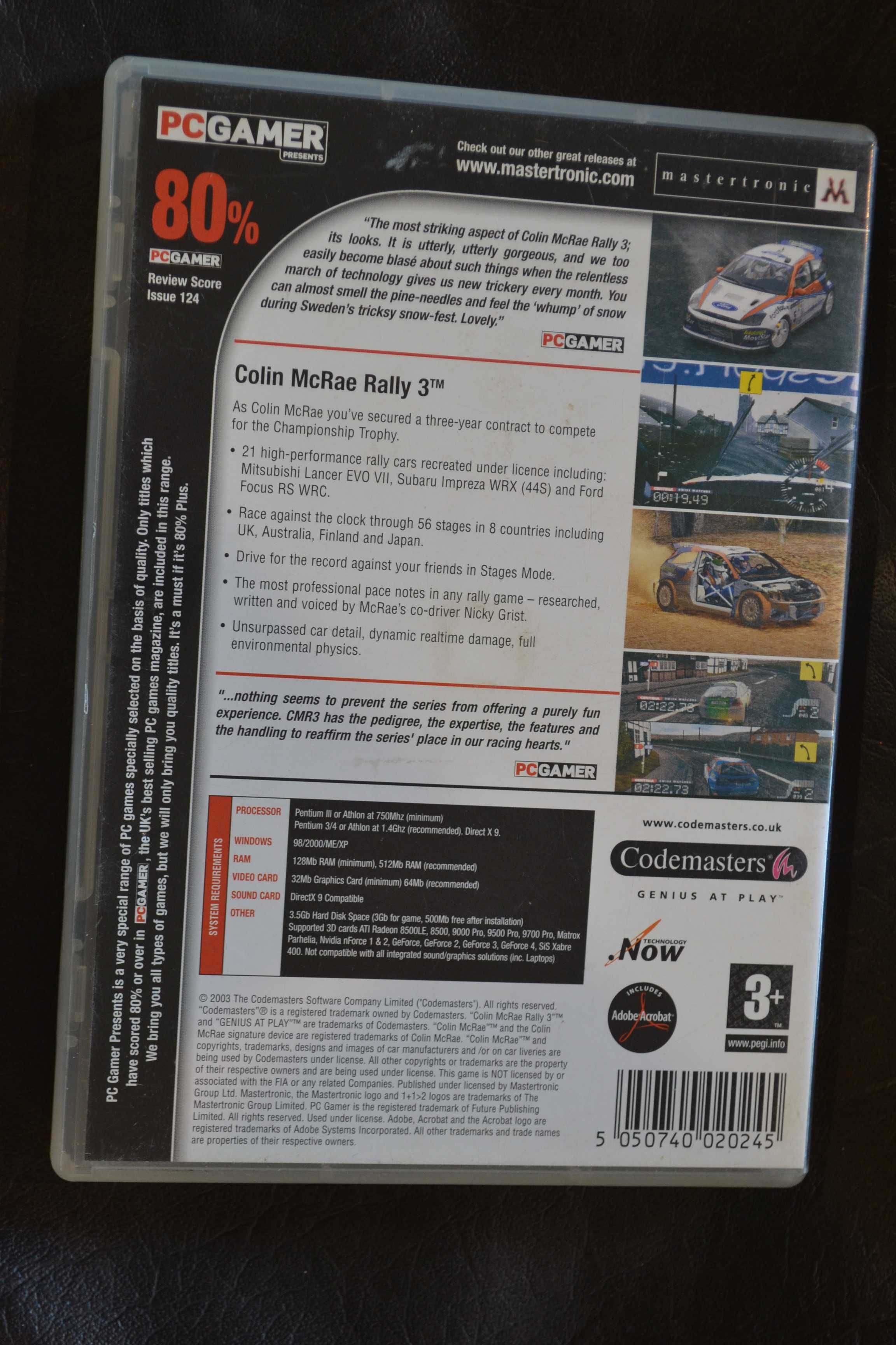 Colin McRae Rally 3  PC