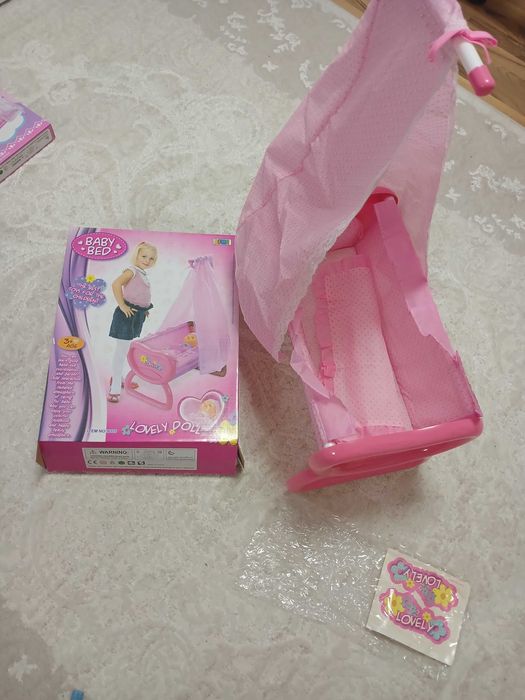 Ліжечко колиска для пупса