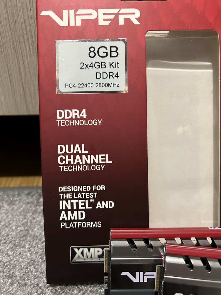 RAM Viper 8GB DDR4
