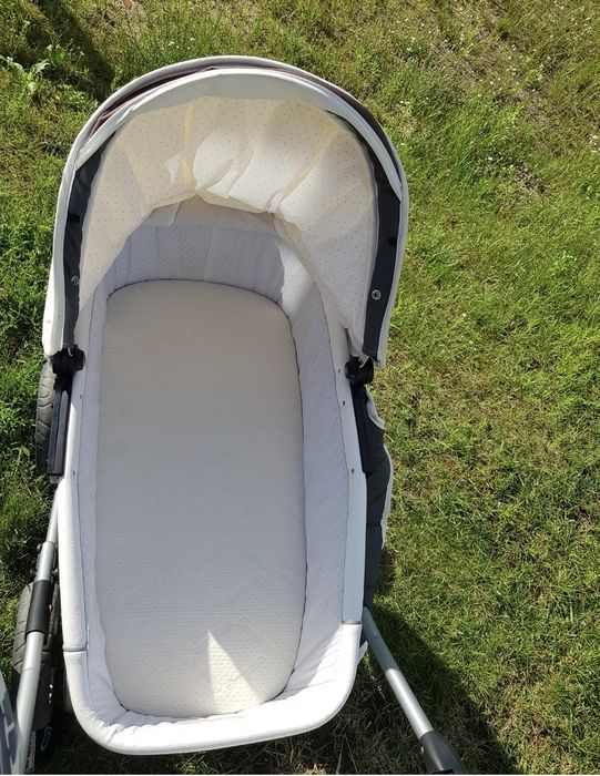 Wózek Emmaljunga gondola, spacerówka, fotelik, torba