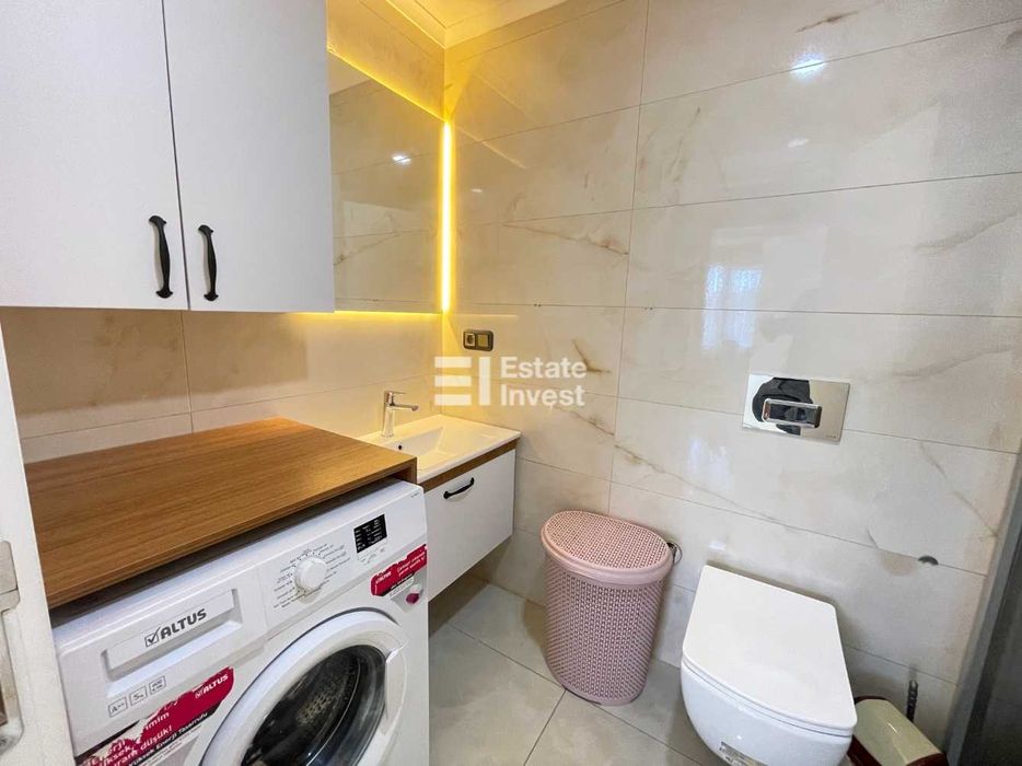 Оренда 2+1 в Махмутларі, Аланія. Перша лінія! Вид на море