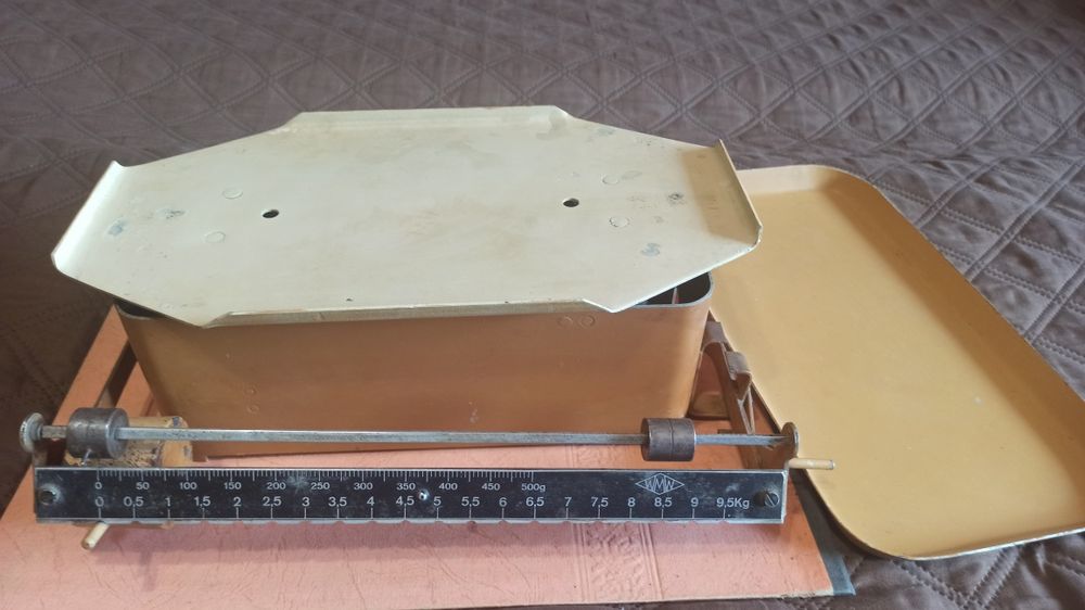 Весы настольные бытовые рычажные ретро 10 кг