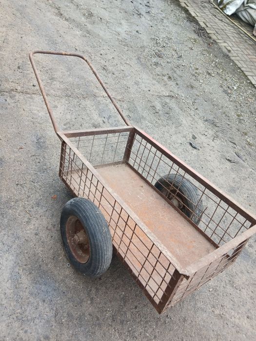 Wózek transportowy roboczy PRL