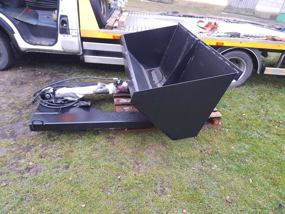 Napełniacz big bag zasyp kosz zasypowy pojemnik bufor workownica