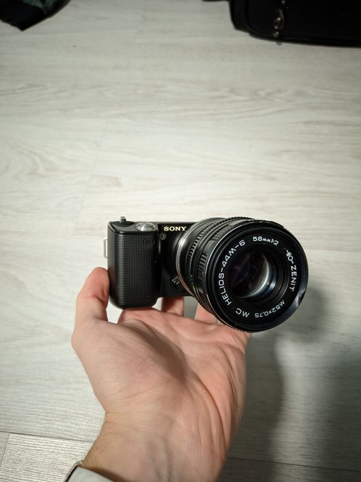 Sony nex 5 Соні некс 5 беззеркальна камера геліос helios