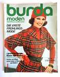 Burda MODEN 1 / 1975 - instrukcja szycia w j. polskim i WYKROJE
