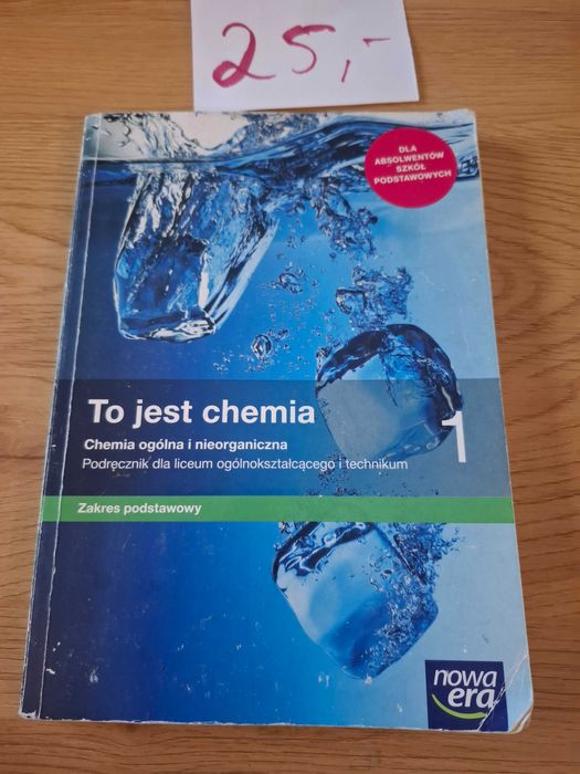 Podręcznik do chemii 1 klasa technikum i liceum