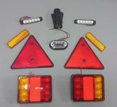Комплект ліхтарів на легковий причіп LED