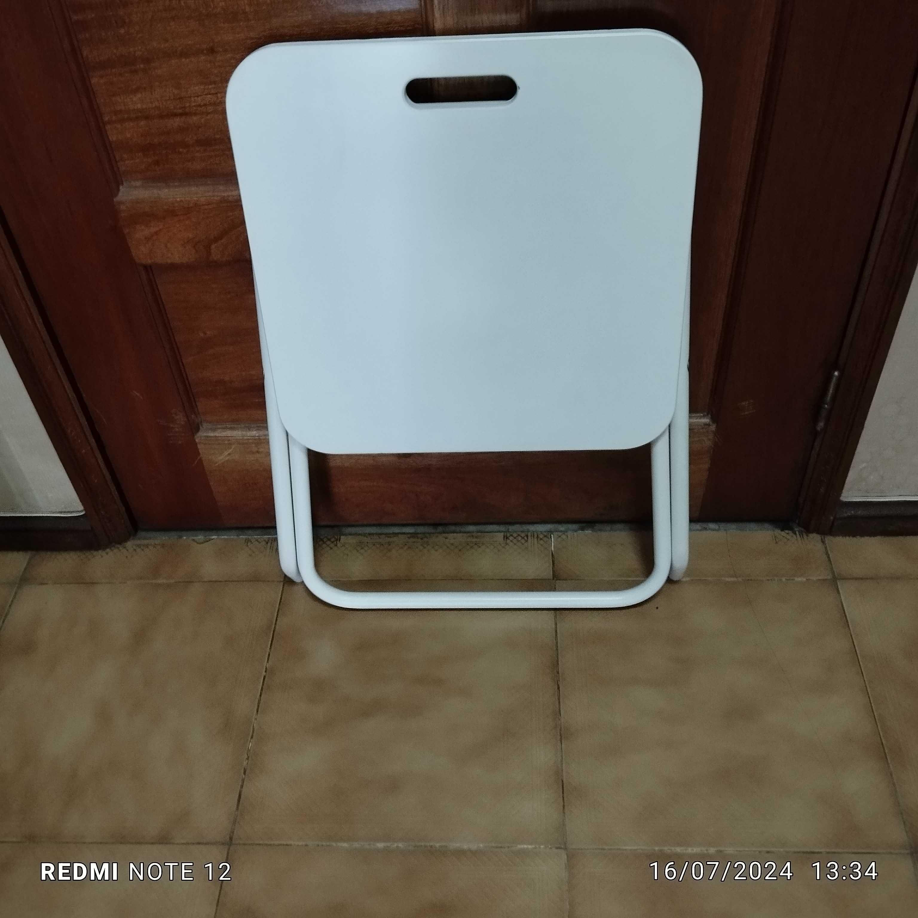 Banco ikea Dobrável Branco