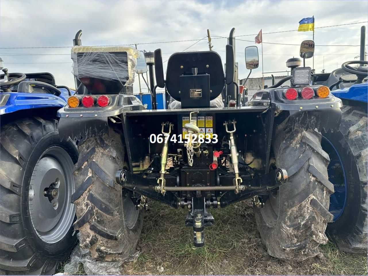 Мінітрактор KENTAVR 404SU Примусова гідравліка