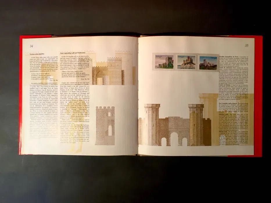 PORTUGAL EM SELOS 1988 - 24,5 x 24,5 cm/s - edição ctt