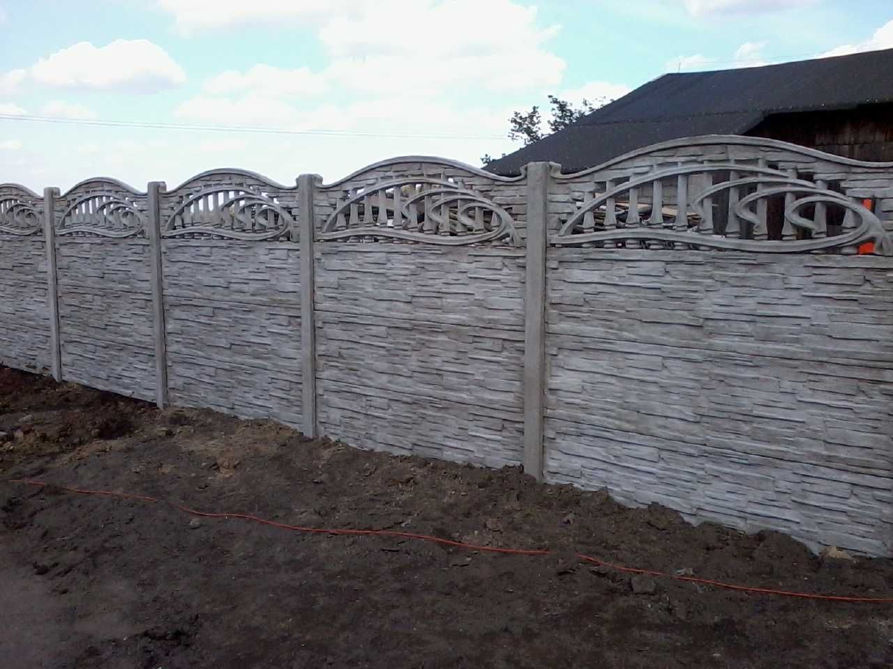 Ogrodzenie betonowe płot panel
