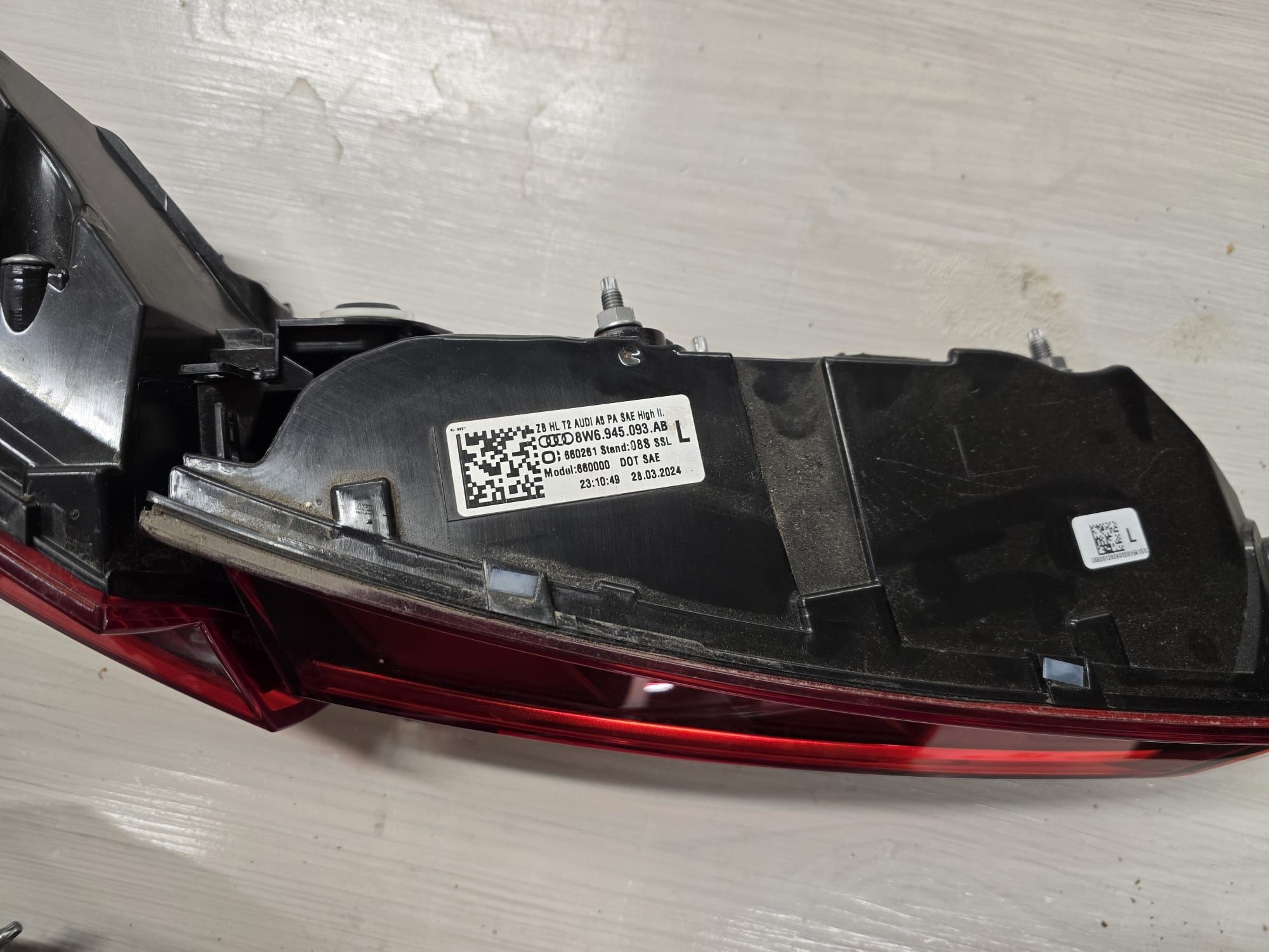 Lampy przód i tył Audi RS5 2024 USA