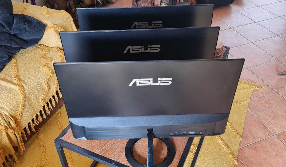 3 Monitores ASUS VZ279HE (27'' Full HD - LED IPS (Ultra FINOS)