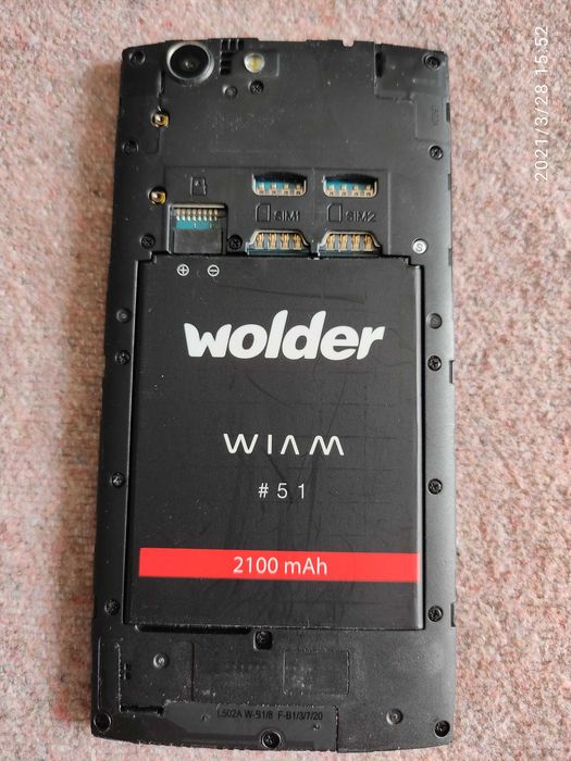 Smartphone WOLDER Wiam 51