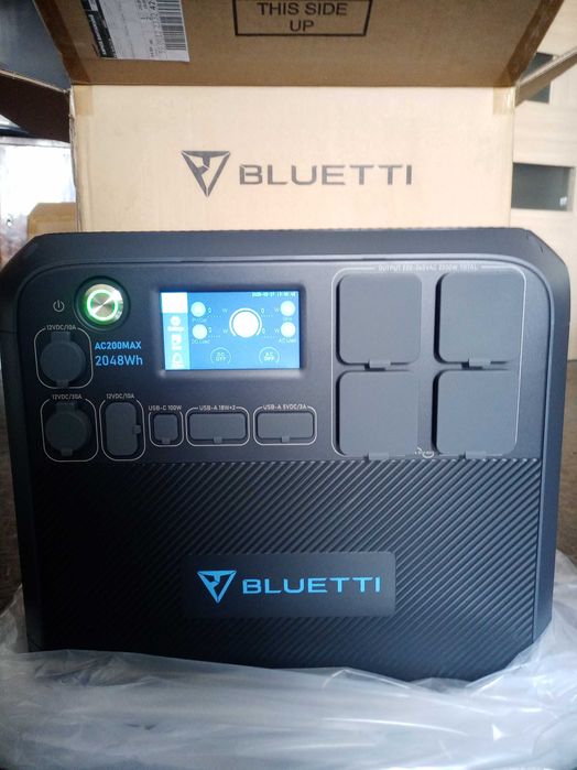 Зарядная станция Bluetti AC200MAX + Солнечная панель BLUETTI PV 120