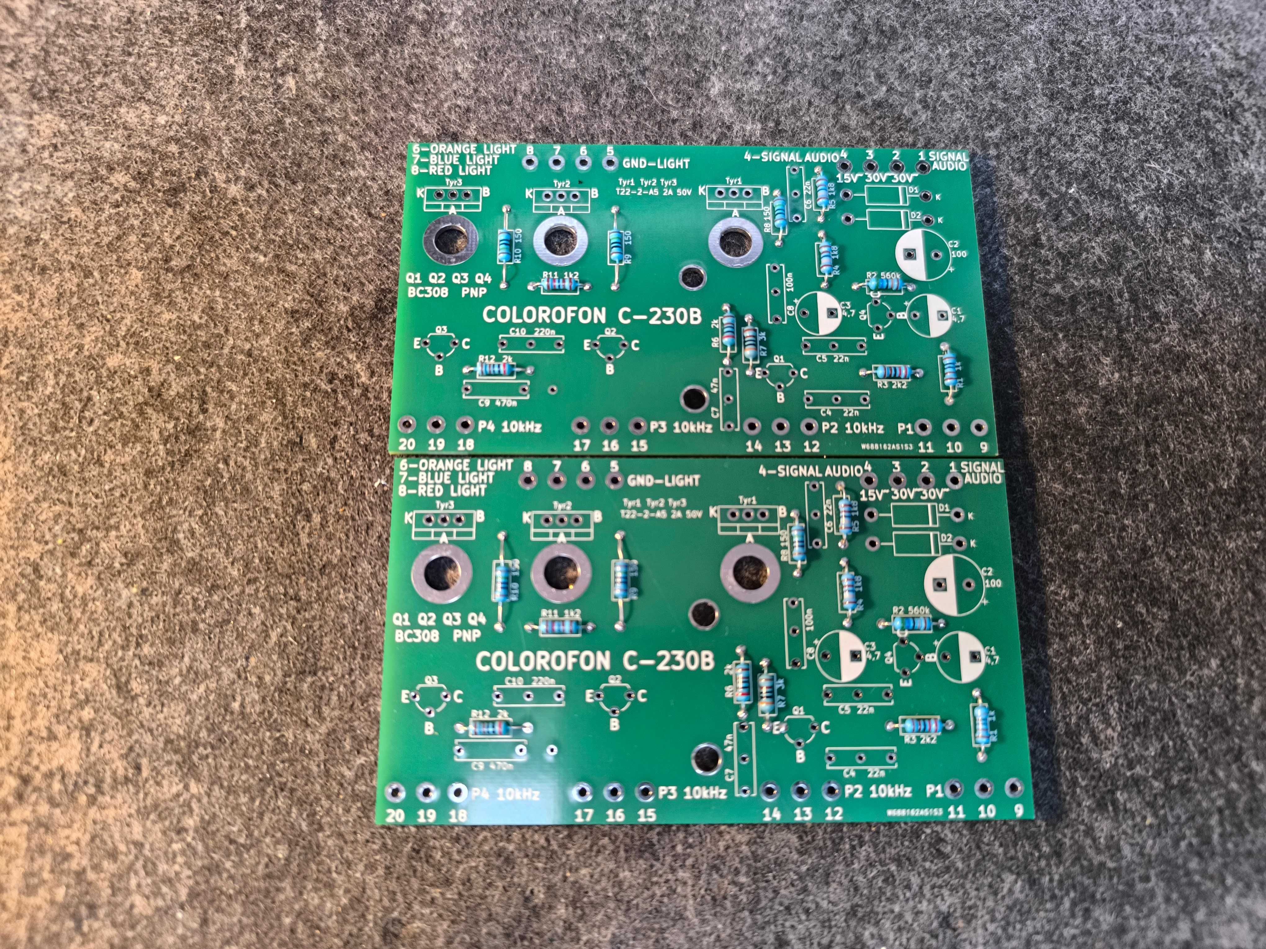 Sprzedam płytkę PCB do colorofonu C-230B C-23B