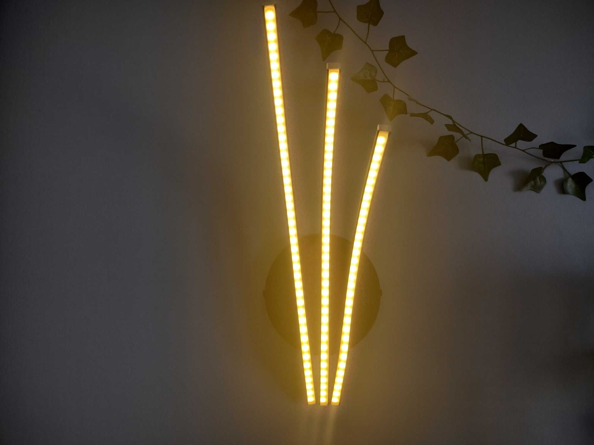 Lis lighting lampa pająk wraz z 2 kinkietami led