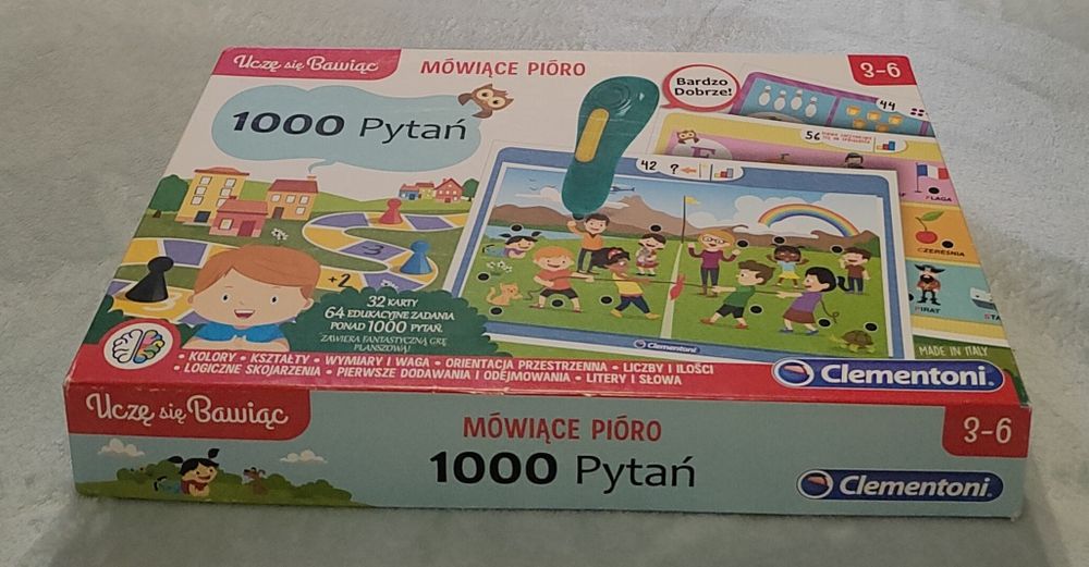 Mówiące pióro 1000 pytań Clementoni