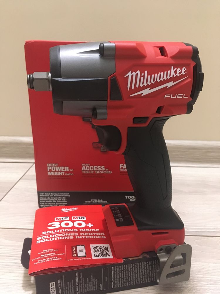 Milwaukee 2962-20 Новий ударный гайковерт  1/2" из Сша