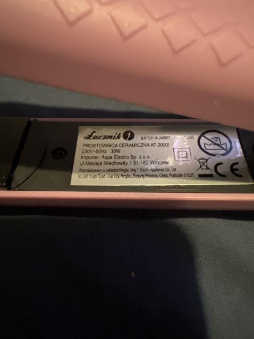 Prostownica na włosy