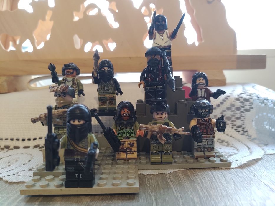 Figurki klocki kompatybilne z LEGO "operacja specjalna "