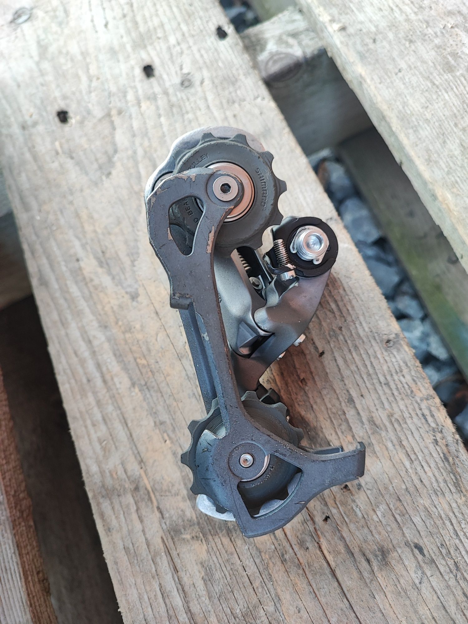 Tylna przerzutka Shimano XTR M952 9s retro mtb Deore