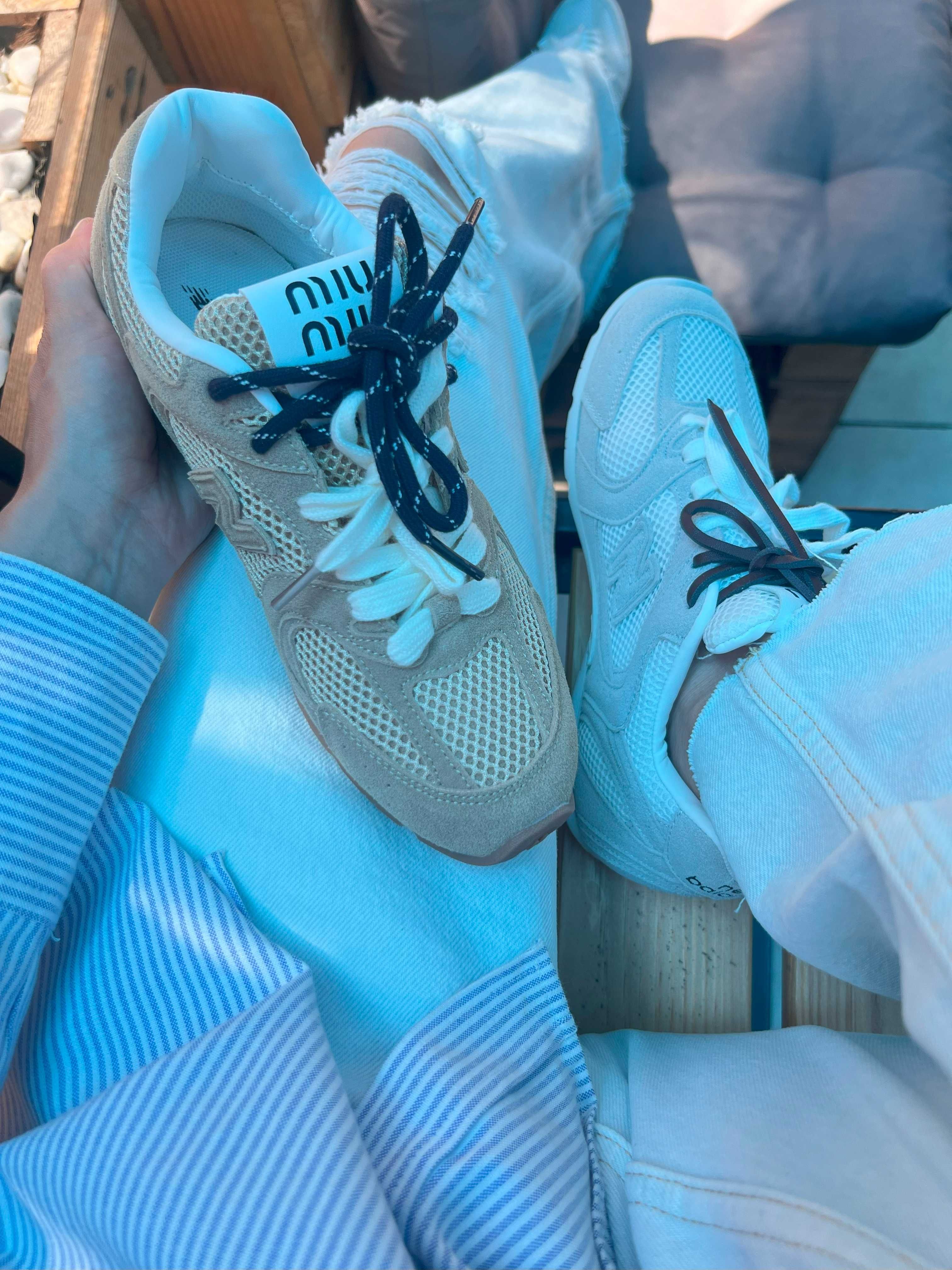New Balance 530 MIU MIU/ колоборація міу міу НБ530 літні дихаючі кроси