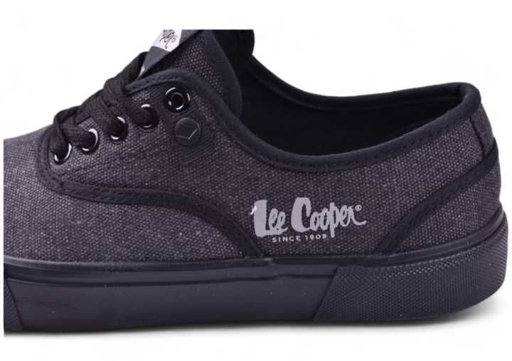 Buty Męskie Sportowe Lee Cooper Klasyczne Trampki czarne -2150 r.41