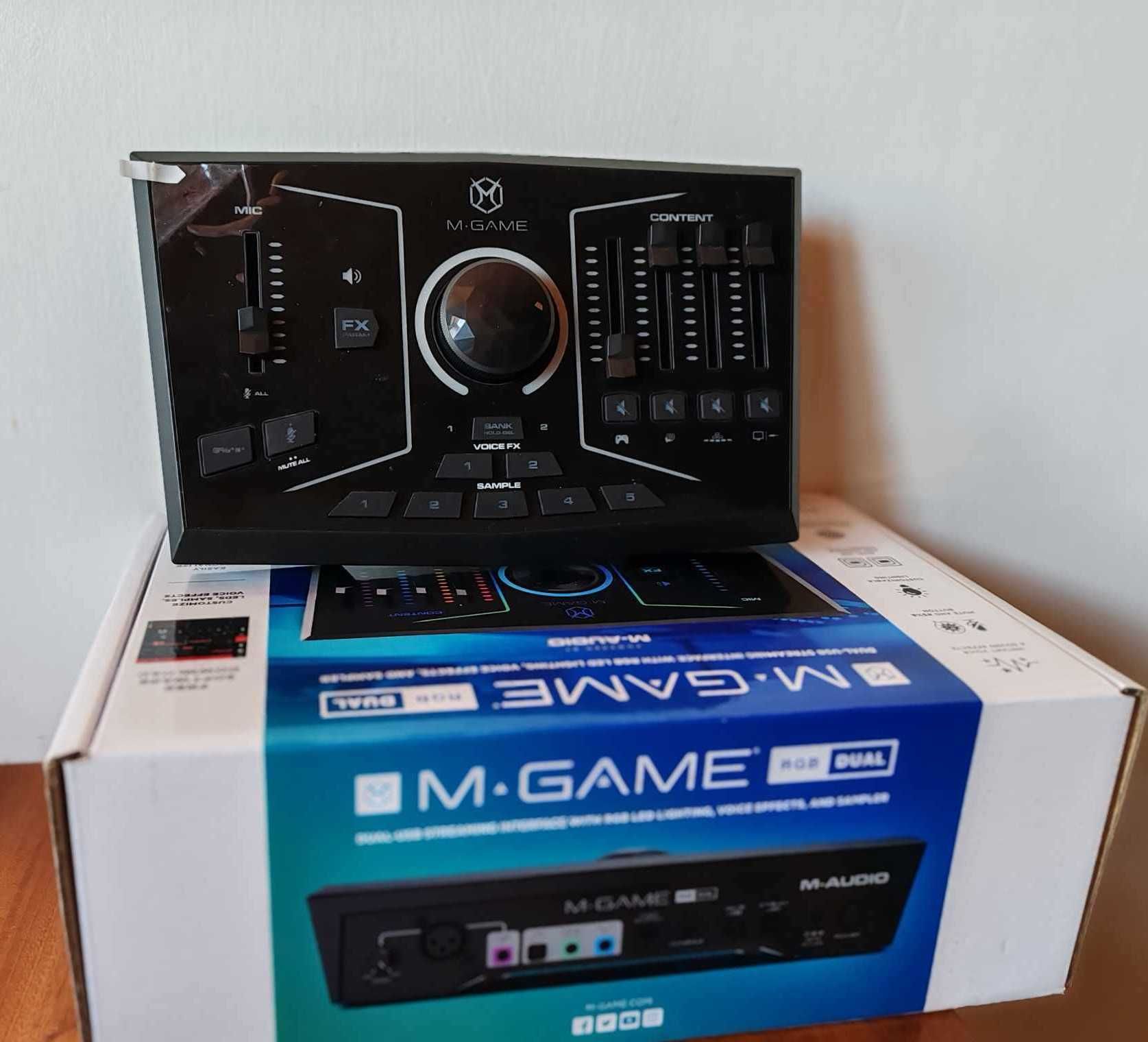 Interfejs Audio - M-Game RGB Dual