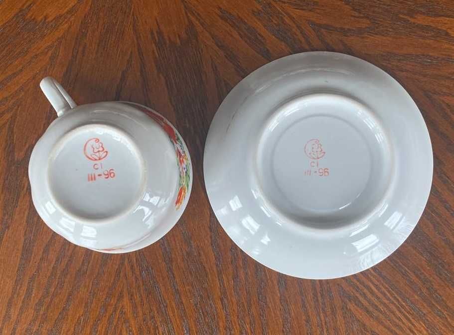 Сервиз чайный "Мальвы" 14 предметов Сумы